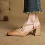 Blaire Leather Heels