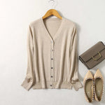 Serena Silk-Cashmere Cardigan