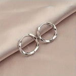Minimalistic Geometric Hanging Earrings