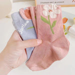 Blush Bloom 5-Pair Sock Bundle