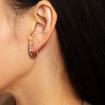 Minimalistic Geometric Hanging Earrings