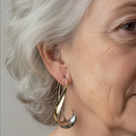 Vintage Dangling Golden Earrings