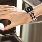 Sierra Leather Wrap Apple Watch Band