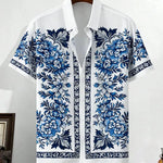 Floral Motif Shirt