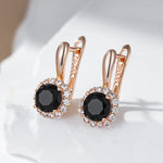 Starlit Onyx Drop Earrings