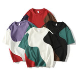 Contour Block Crewneck T-Shirt