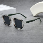 Halo Gradient Round Sunglasses