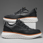 Lancaster Wingtip Leather Sneakers