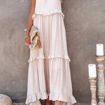 Capri Ruffle Maxi Dress
