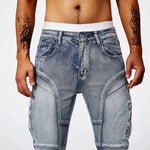 Urban Stitch Distressed Skinny Jeans