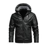 Dante Hooded Leather Jacket
