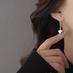 Antique Geometric Heart-Shaped Hoops