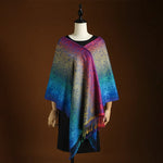 Wild Iris Tassel Scarf