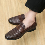 Dalton Braided Leather Loafer