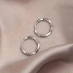 Minimalistic Geometric Hanging Earrings