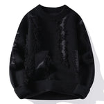 Distress Mode Crew Neck Sweater