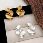 Silver and 18K Gold Earrings