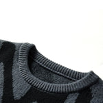 Crimson Haze Crewneck Sweater