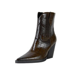 Westline Leather Ankle Boots