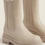 Chelsea - Botas Beige