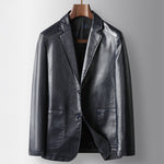 The Executive Leather Blazer