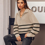 Zeagoo Long Sleeve Oversized Knit Sweater Tops