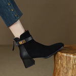Kelly Suede Ankle Boots