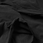 Black Cape Trench Coat Robe