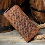Vintage Woven Wallet