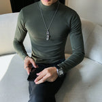 Solid Long-sleeved T-shirt