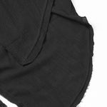 Black Cape Trench Coat Robe