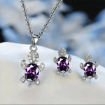 Beautiful Sea Turtle Necklace with Bonus Earrings – Limited Time Offer