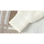 Driftwood Plaid Crew Knit Sweater