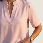 Raquel - Blusa Elegante con Cuello en V