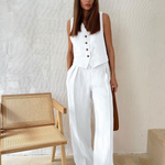 Paloma Linen Trouser Set