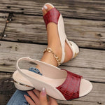 Susan | Elegant Low Heel Orthopedic Sandals