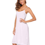 Zeagoo Women's Adjustable Spaghetti Strap Chiffon Dress