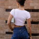 Zeagoo Short Sleeve Square Neck T Shirt
