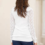 Zeagoo Women's Button Down Crochet Sweater Cardigan