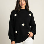 Luno - Sudadera Pullover con Flores