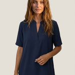 Raquel - Blusa Elegante con Cuello en V