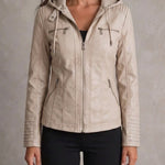 Cristina ⎸ Chaqueta de Piel Resistente y Elegante