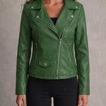 Ana - Chaqueta de Piel Resistente y Elegante