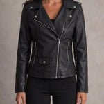 Marta ⎸ Chaqueta de Piel Resistente y Elegante