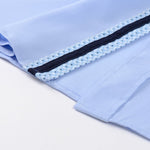 Long Sleeve Contrast Button Up Dress Shirt