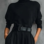 Lisa™ | Black 2-Piece Set with Belt