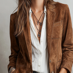 Cristina - Blazer Vintage Marrón