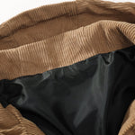 Corduroy Hooded Jacket