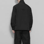 Irregular Neckline Casual Jacket