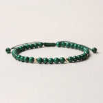 Buddha Stones 4mm Natural Malachite Protection Calmness String Bracelet